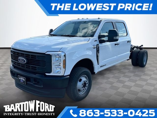 2026 Ford F-350SD XL MORNOE G2 in Oxford White — front three-quarter view