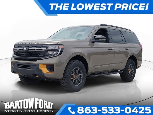 2026 Ford Expedition Tremor in Gray — front three-quarter view