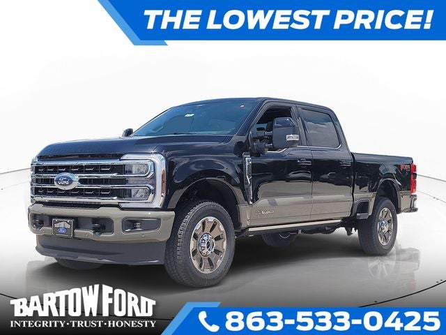 2026 Ford F-250SD King Ranch 4WD CREW CAB in Brown — front three-quarter view