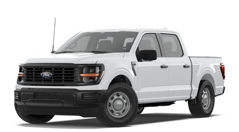 2026 Ford F-150 XL in Oxford White — front three-quarter view