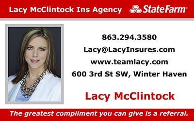 lacy business card